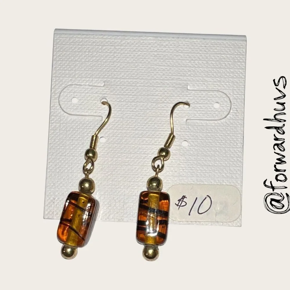 Bundle Sale 3 for $15 | Handcrafted Glass Earrings